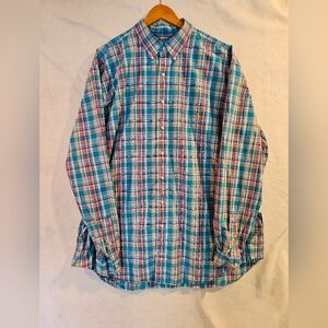 Men's Multicolor Plaid Shirt